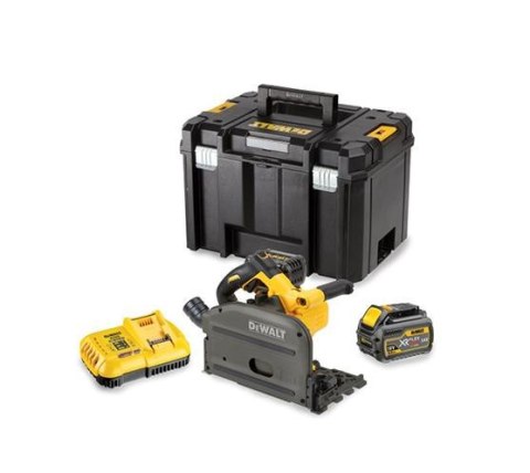 DEWALT FLEXVOLT PILARKA TARCZOWA - ZAGŁĘBIARKA 54V 2x6,0Ah DCS520T2