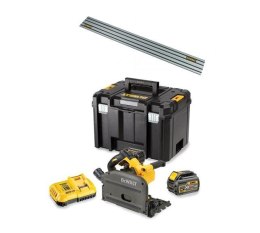 DEWALT FLEXVOLT PILARKA TARCZOWA - ZAGŁĘBIARKA 54V 2x6,0Ah SZYNA 1,5m DCS520T2R