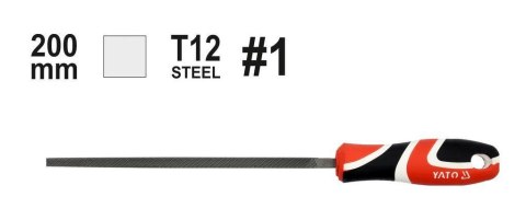 YATO PILNIK DO METALU KW.200mm #1 62239