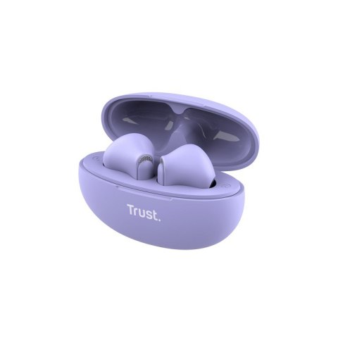 Słuchawki earbuds Yavi Bluetooth ENC fioletowe