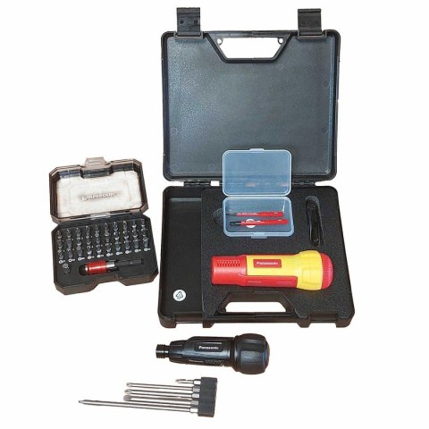 PANASONIC ZESTAW WKRĘTAKÓW AKUMULATOROWYCH 1000V +BITY