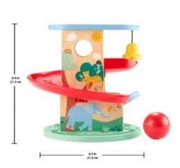 Wood Drewniany domek z kuleczką