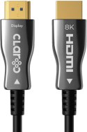 Kabel HDMI Claroc optyczny HDMI 2.1 AOC 8K 120Hz 30m