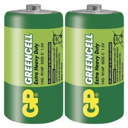 GP Jednorazowa cynkowo-węglowa baterie C, 2-pack