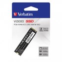 SSD Wewnętrzny Verbatim Vi3000 M.2, 49376, 2000GB, czarny, NVMe