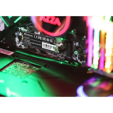 SSD Wewnętrzny Verbatim Vi3000 M.2, 49376, 2000GB, czarny, NVMe