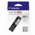 SSD Wewnętrzny Verbatim Vi560, 49362, 256GB, czarny, SATA III