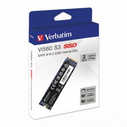 SSD Wewnętrzny Verbatim Vi560, 49365, 2000GB, czarny, SATA III
