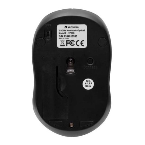 Verbatim Go Nano 49045 Mysz bezprzewodowa, pomarańczowa, 1600DPI