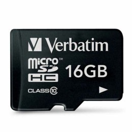 Verbatim Karta pamięci Micro Secure Digital Card Premium, 16GB, micro SDHC, 44010, UHS-I U1 (Class 10)