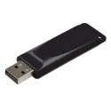 Verbatim USB flash disk, USB 2.0, 16GB, Slider, Store N Go, czarny, 98696, USB A, z wysuwanym złączem