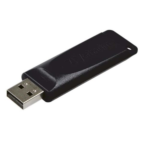 Verbatim USB flash disk, USB 2.0, 16GB, Slider, Store N Go, czarny, 98696, USB A, z wysuwanym złączem