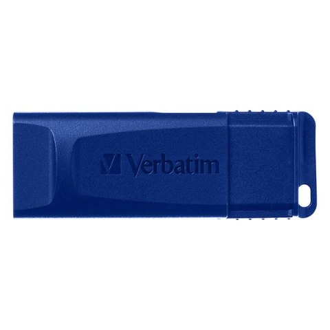 Verbatim USB flash disk, USB 2.0, 16GB, Slider, zielony, niebieski, czerwony, 49326, USB A, z wysuwanym złączem. 3 szt