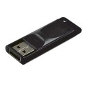 Verbatim USB flash disk, USB 2.0, 32GB, Slider, czarny, 98697, USB A, z wysuwanym złączem