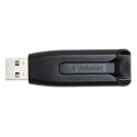 Verbatim USB flash disk, USB 3.0, 16GB, V3, Store N Go, czarny, 49172, USB A, z wysuwanym złączem