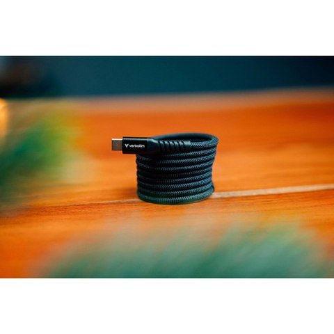 Verbatim USB kabel USB C (M) - USB C (M), 100W, 1.2m, magnetyczny, czarny, box, 31863