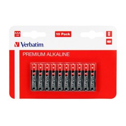 Verbatim Jednorazowa alkaliczna baterie AAA, 10-pack