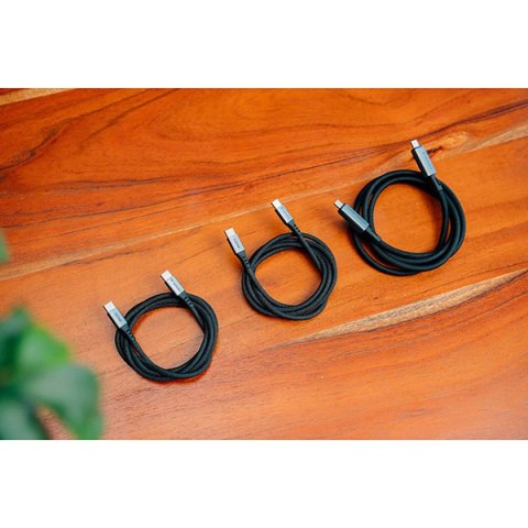 Verbatim USB kabel USB C (M) - USB C (M), 240W, 1.2m, czarny, box, 31847