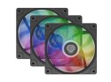 Zestaw 3 wentylatorów Genesis OXAL 120 ARGB czarny