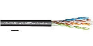BITLAN U/UTPF 4X2X23 AWG CAT.6 OUTDOOR