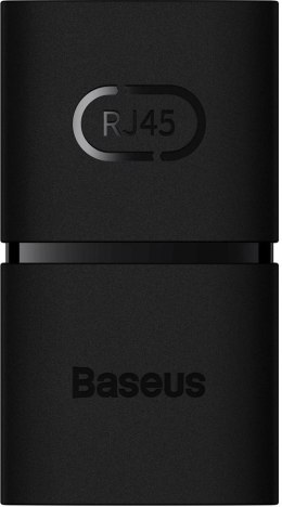 Złączka sieciowa łącznik kabli Ethernet RJ-45 Baseus AirJoy Series 1 szt. - czarna
