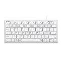 A4Tech FX51 Klawiatura przewodowa (USB) CZ, biała