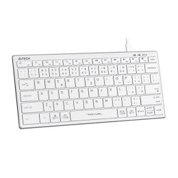 A4Tech FX51 Klawiatura przewodowa (USB) CZ, biała