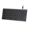 A4Tech FX51 Klawiatura przewodowa (USB) CZ, szara