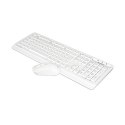 A4Tech FG1012 Zestaw klawiatur bezprzewodowa CZ, biała z myszą optyczną bezprzewodową, AA, klasyczna, 2.4 [Ghz]