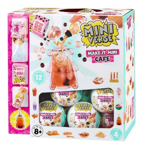Figurki Miniverse Make It Mini Foods: Cafe Display 24 sztuki