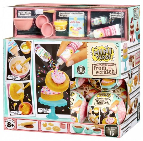 Figurki Miniverse Make It Mini From Scratch Display 15 sztuk