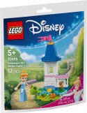 Klocki Disney Princess 30695 Miniaturowy zamek Kopciuszka z ogrodem