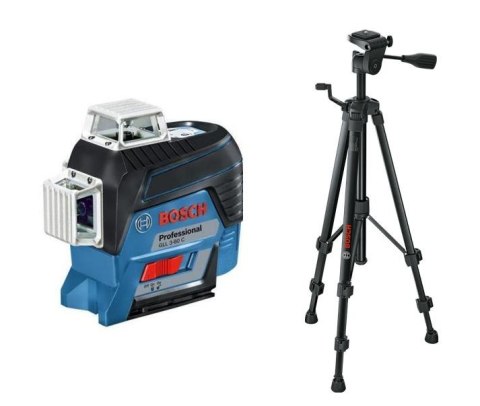 BOSCH LASER PŁASZCZYZNOWY GLL 3-80 C +STATYW BT 150