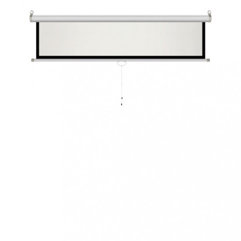 Ekran ręczny półautomat 1:1 96" 244x244cm MS-96 1:1