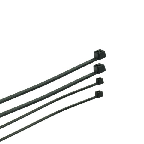 PLASTROL OPASKA PLASTIKOWA CZARNA 3,6 x 250mm 100szt.