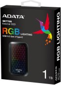 DYSK ZEWNĘTRZNY ADATA SSD SE770G 512G USB3.2-A/C RGB