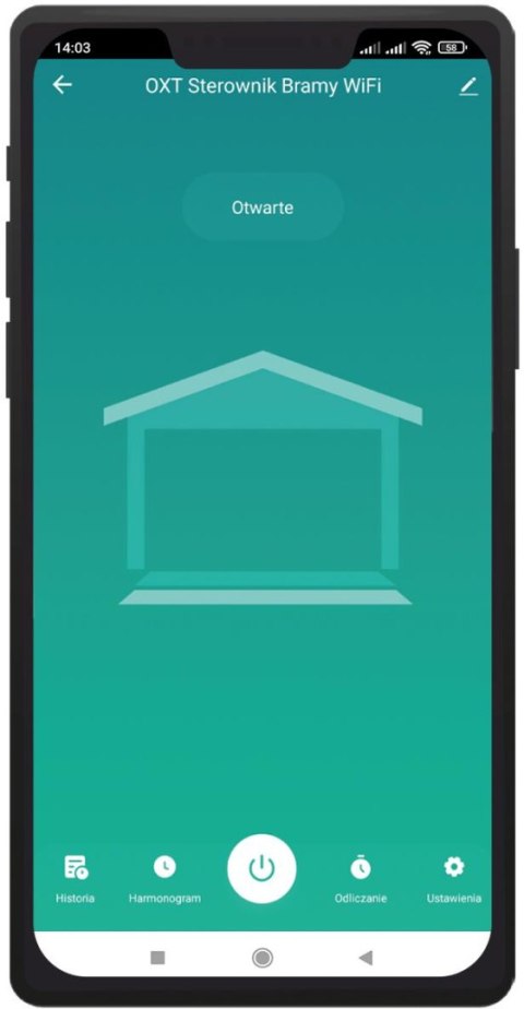 Moduł OXT do bramy garażu Wi-Fi Tuya (T210GL) bez sensora