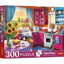 Puzzle 300 elementów EasyPiece Poranek w kuchni; dla seniora