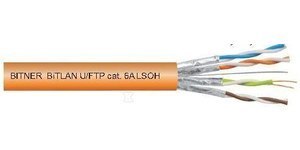 BITLAN U/FTP 4X2X23 AWG CAT6A LSOH BĘBE