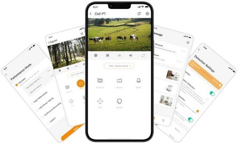 Kamera IP Imou Cell PT 4G kit 3MP bateryjna z panelem solarnym i kartą SIM