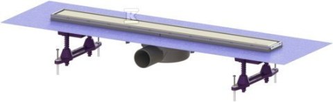 ODPŁYW LINEARIS COMPACT L650 BOCZNY DN5