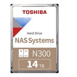 Dysk Toshiba N300 HDWG51EUZSVA 14TB 3,5