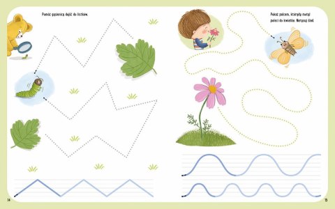 Książeczka Zabawy z Felusiem i Guciem. Ćwiczymy rączki i paluszki