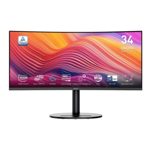 Monitor MSI 34" Modern MD342CQP VA UWQHD 120Hz 2xHDMI DP HUB głośniki
