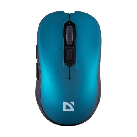 Mysz bezprzewodowa Defender GASSA MM-105 optyczna bezklikowa silent 1600dpi niebieska