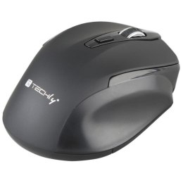 Mysz bezprzewodowa Techly USB 2.4GHz RF 1600dpi optyczna czarna