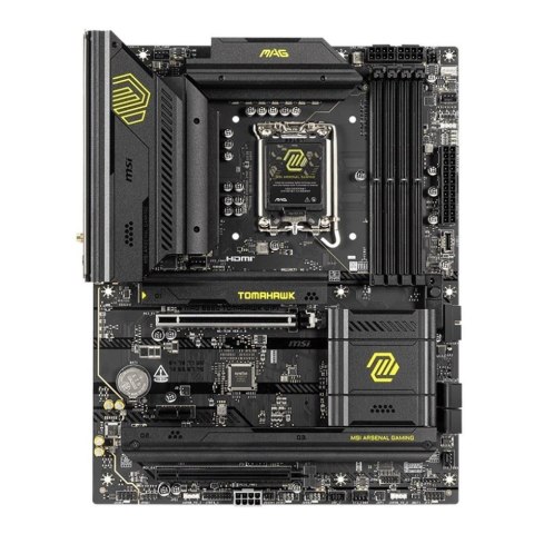 Płyta MSI MAG B860 TOMAHAWK WIFI /B860/DDR5/SATA3/M.2/TB4/WiFi/BT/PCIe5.0/s.1851/ATX