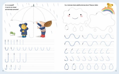 Zabawy z Felusiem i Guciem. Ćwiczymy wzory i szlaczki