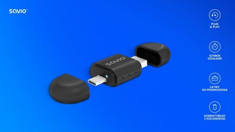 Adapter bezprzewodowy CarPlay & Android Auto TR-17