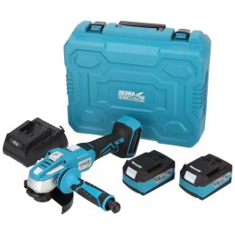 SZLIFIERKA KĄTOWA AKUMULATOROWA 18V 2*4.0AH SAS+